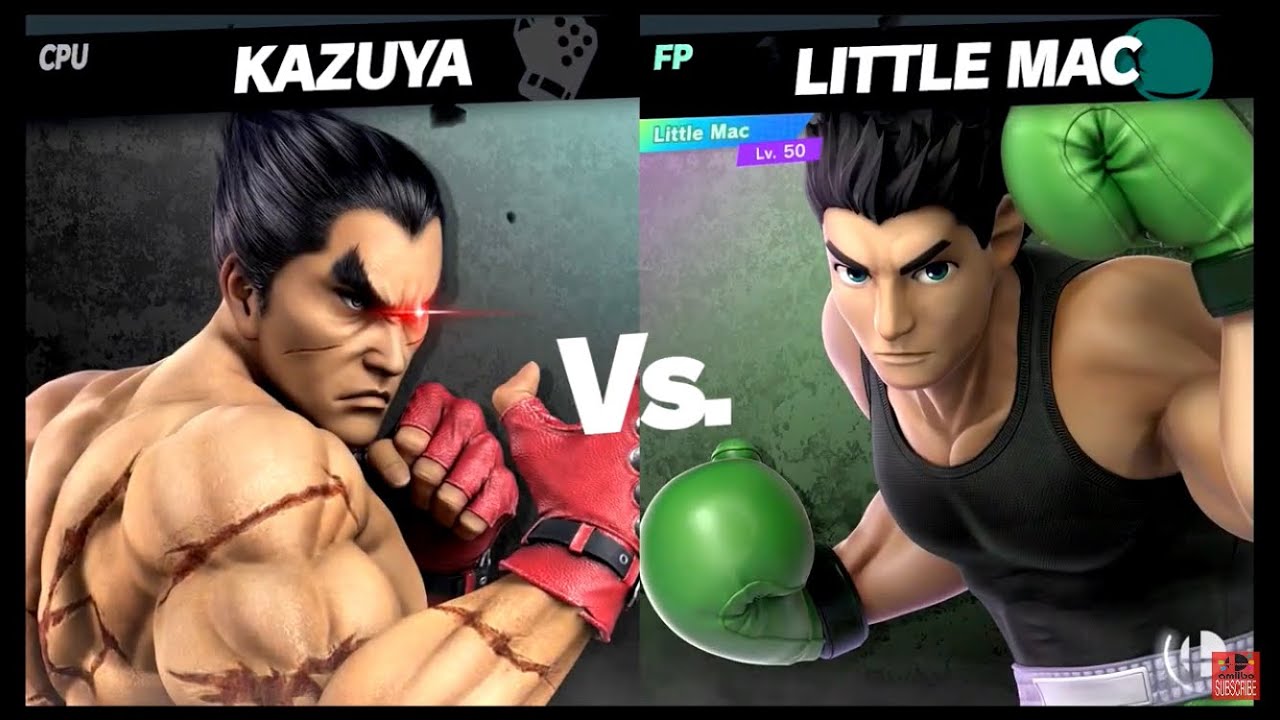 Super Smash Bros Ultimate Amiibo Fights – Kazuya & Co #160 Kazuya vs Little Mac