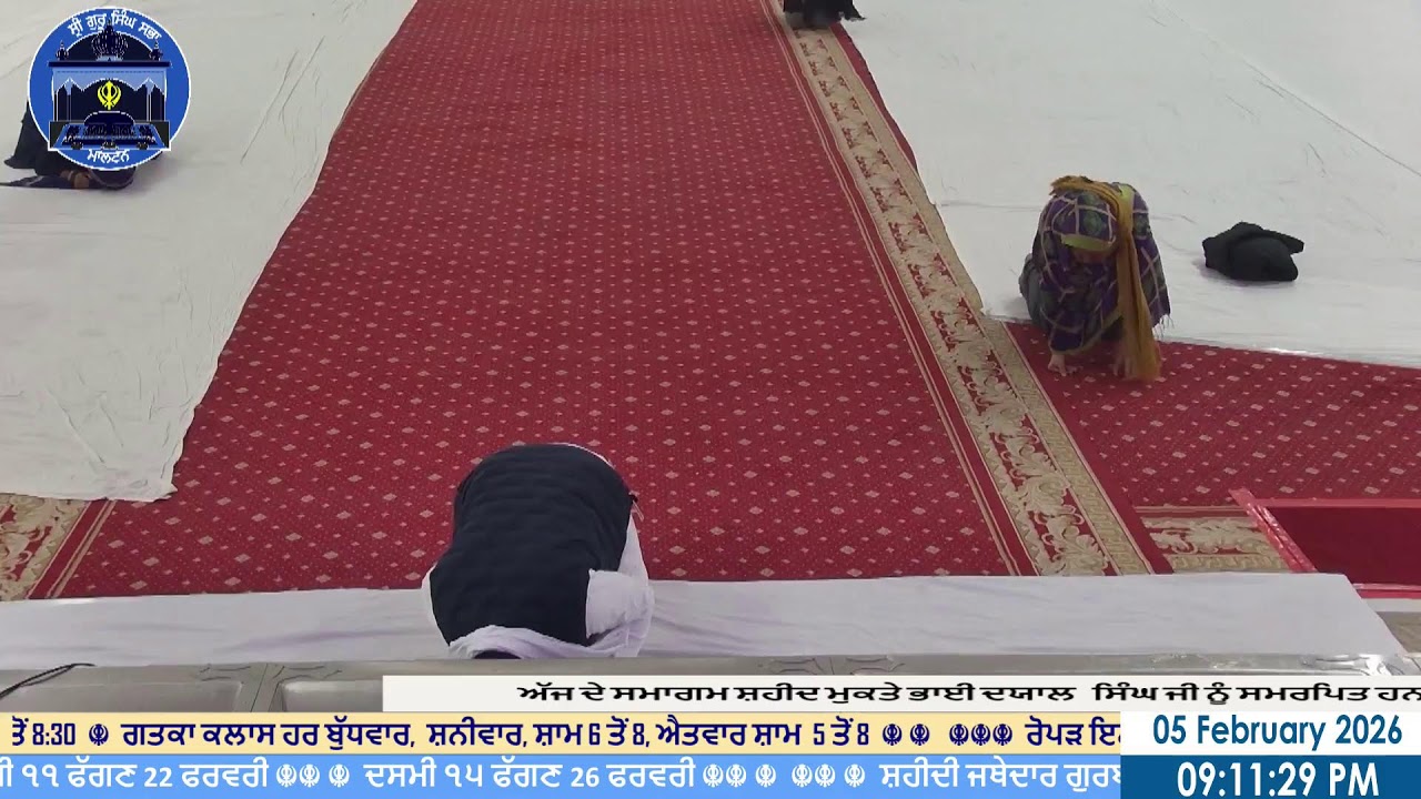 Live from Sri Guru Singh Sabha Malton