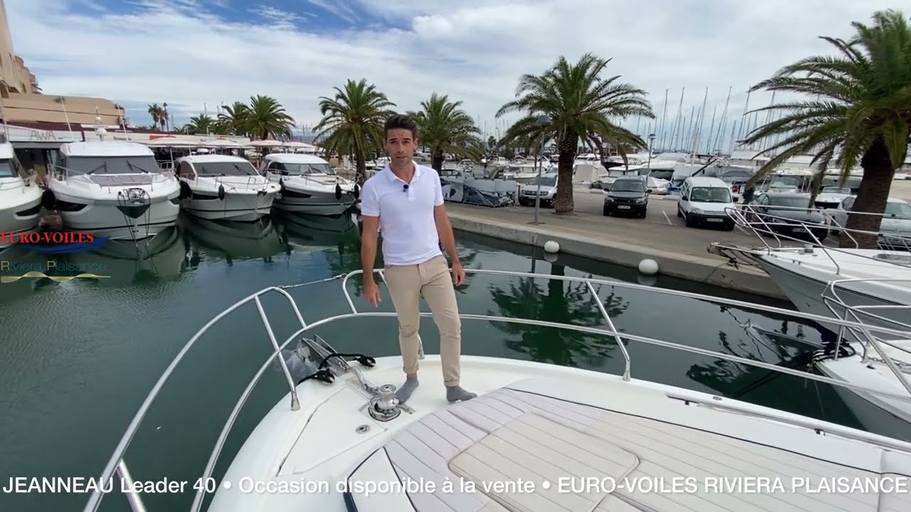 Jeanneau Leader 40 - Bateau d'occasion disponible à la vente Euro-Voiles Riviera Plaisance