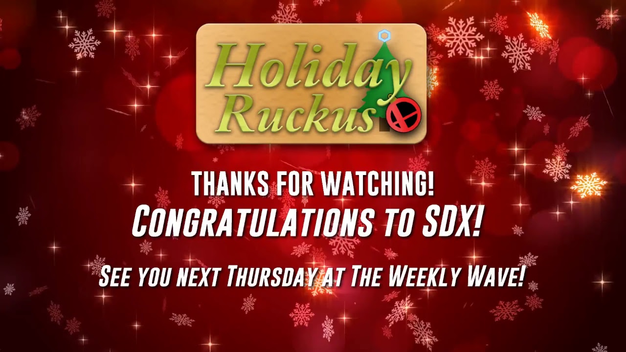 Holiday Ruckus &mdash; An Ontario Smash Ultimate Regional