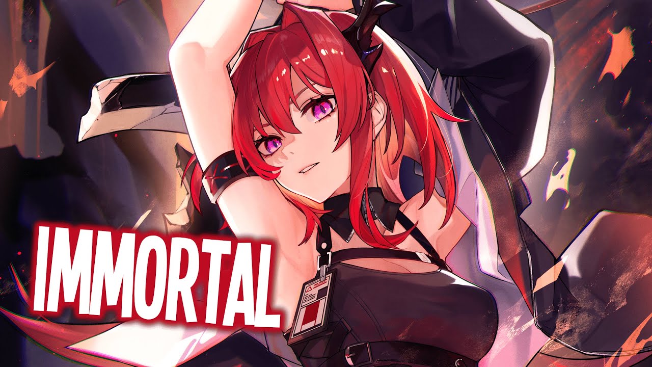 Nightcore - NEFFEX - Immortal (Lyrics)