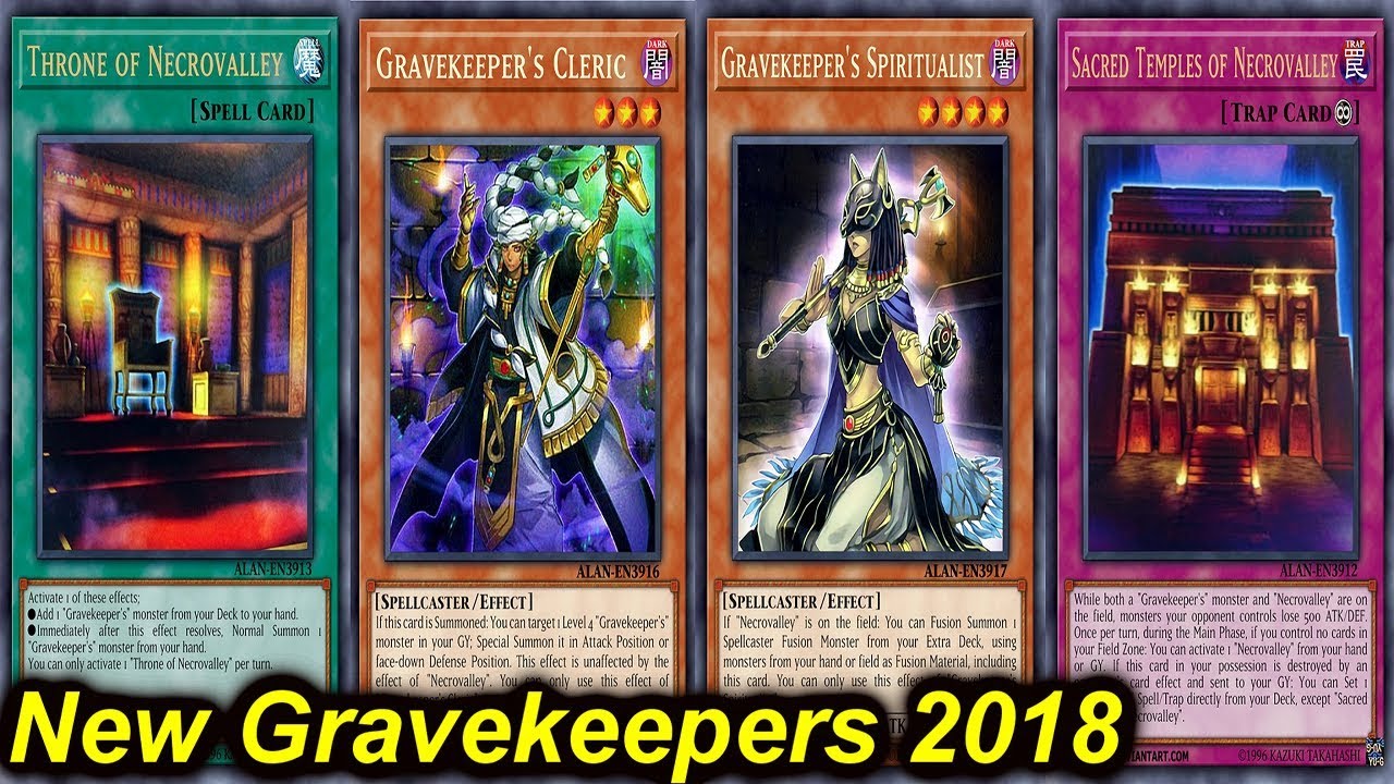 【YGOPRO】NEW GRAVEKEEPER DECK 2018