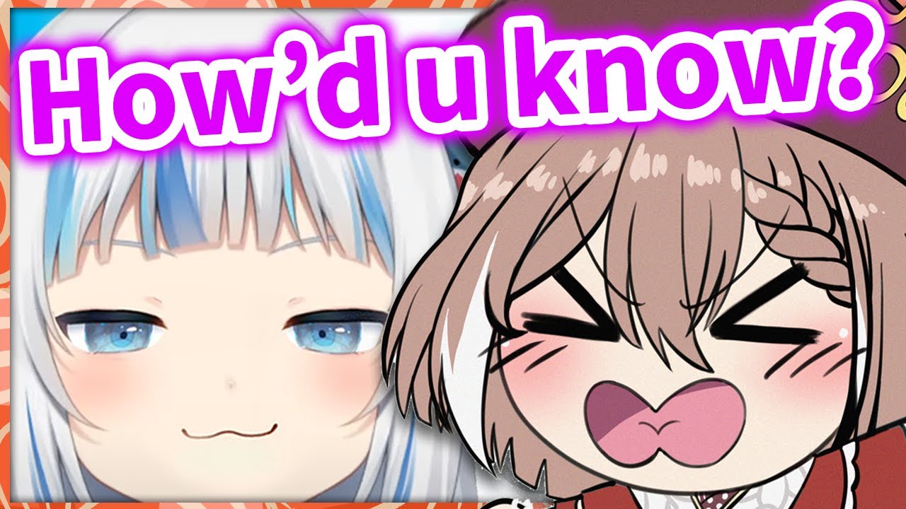 Mumei Freaks Out when Gura knows The Secret Behind Mumei's Voice 【HololiveEN】