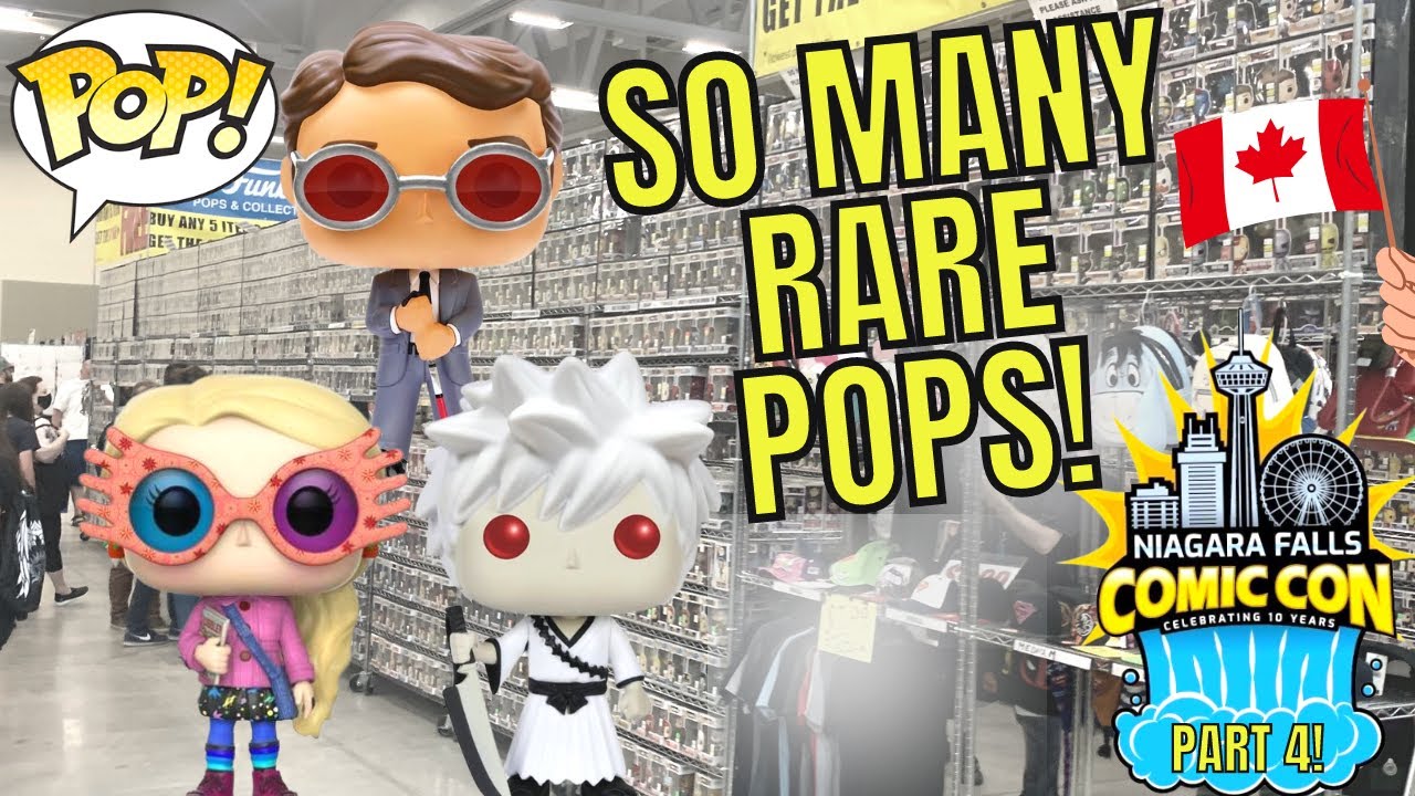 Funko Pop Hunt at Niagara Falls Comic Con! SO MANY RARE POPS!
