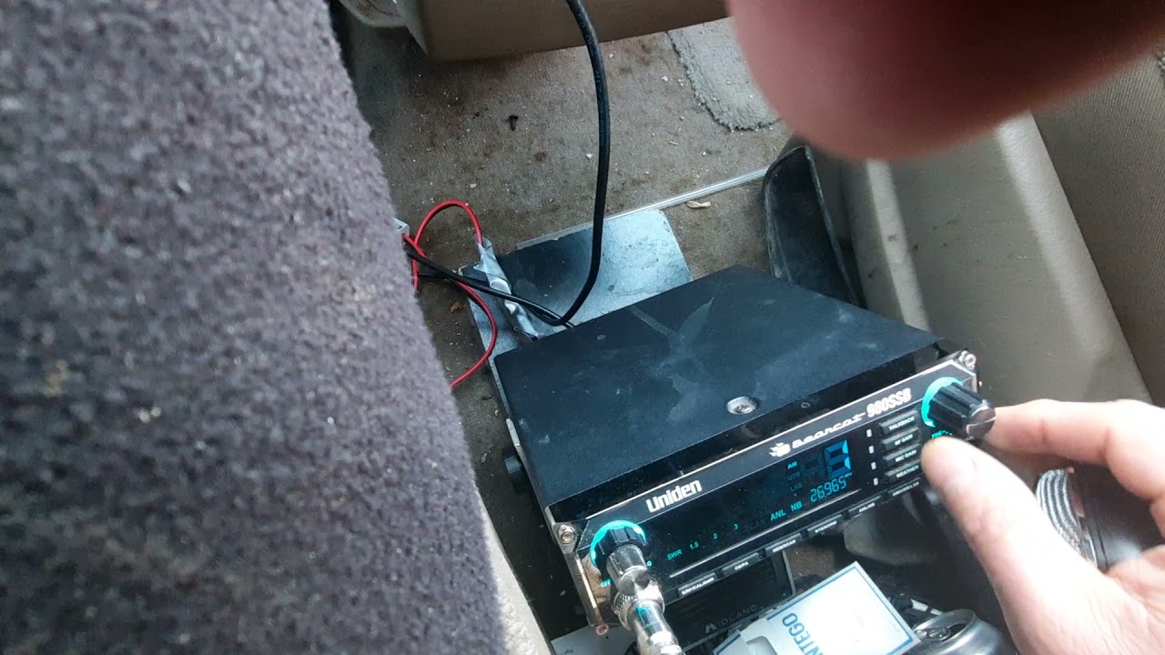 Para Dynamics PDC5 SWR/Power Meter with Antenna Matcher on Uniden 980ssb