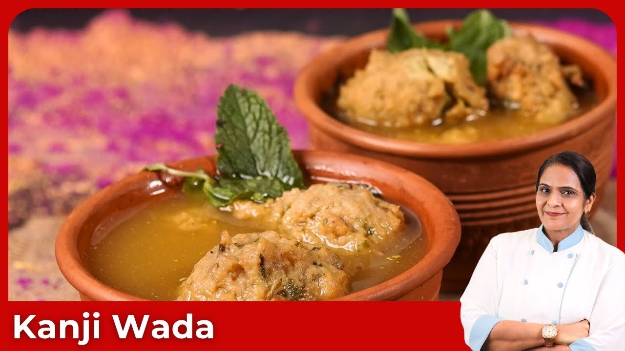 Holi Special Kanji Vada, Indian Probiotic Drink, कांजी वड़ा बनाने का आसन तरीका, Kanji Vada Recipe