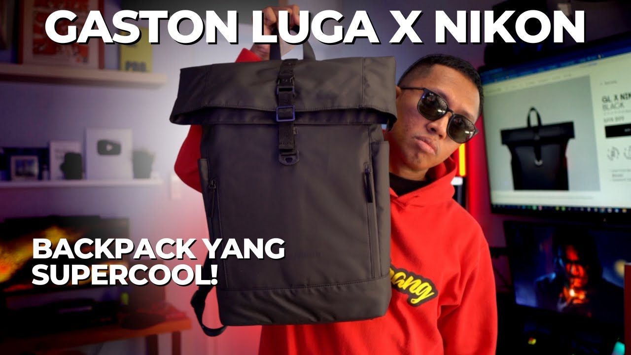 GASTON LUGA GL X NIKON BACKPACK SUPERCOOL!