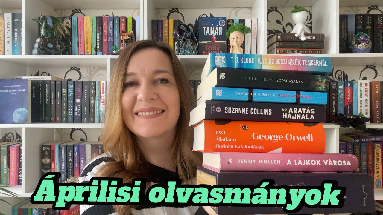 Mit olvastam áprilisban? (2025) 📚😊| Könyvajánló plusz egy kis érdekesség