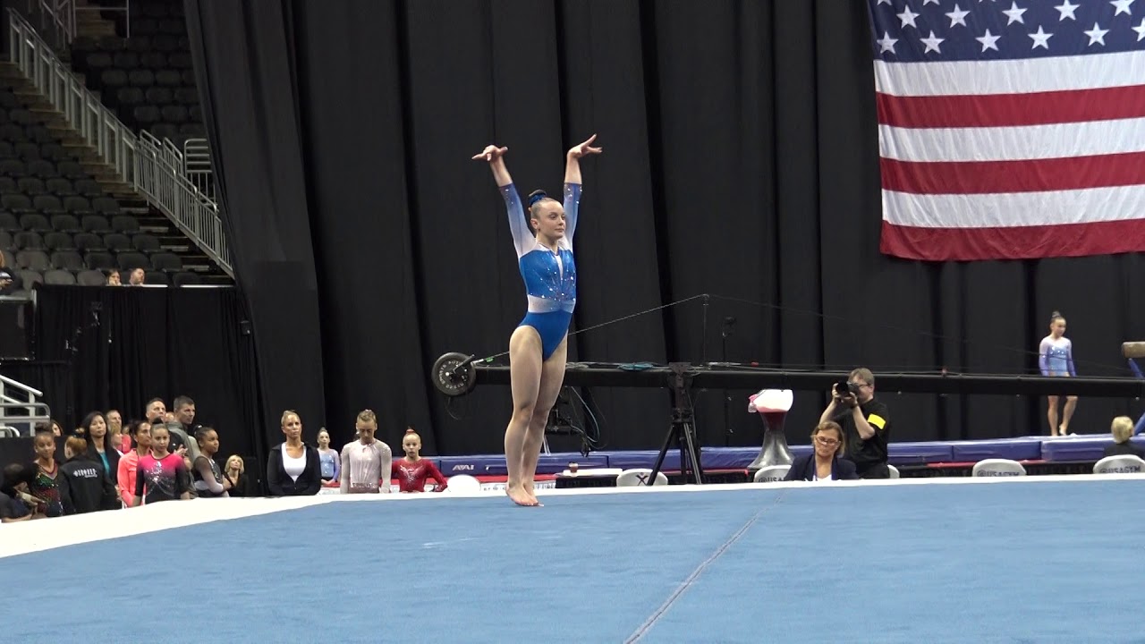 Sophia Butler – Floor Exercise – 2019 U.S. Gymnastics Championships – Junior Women Day 2