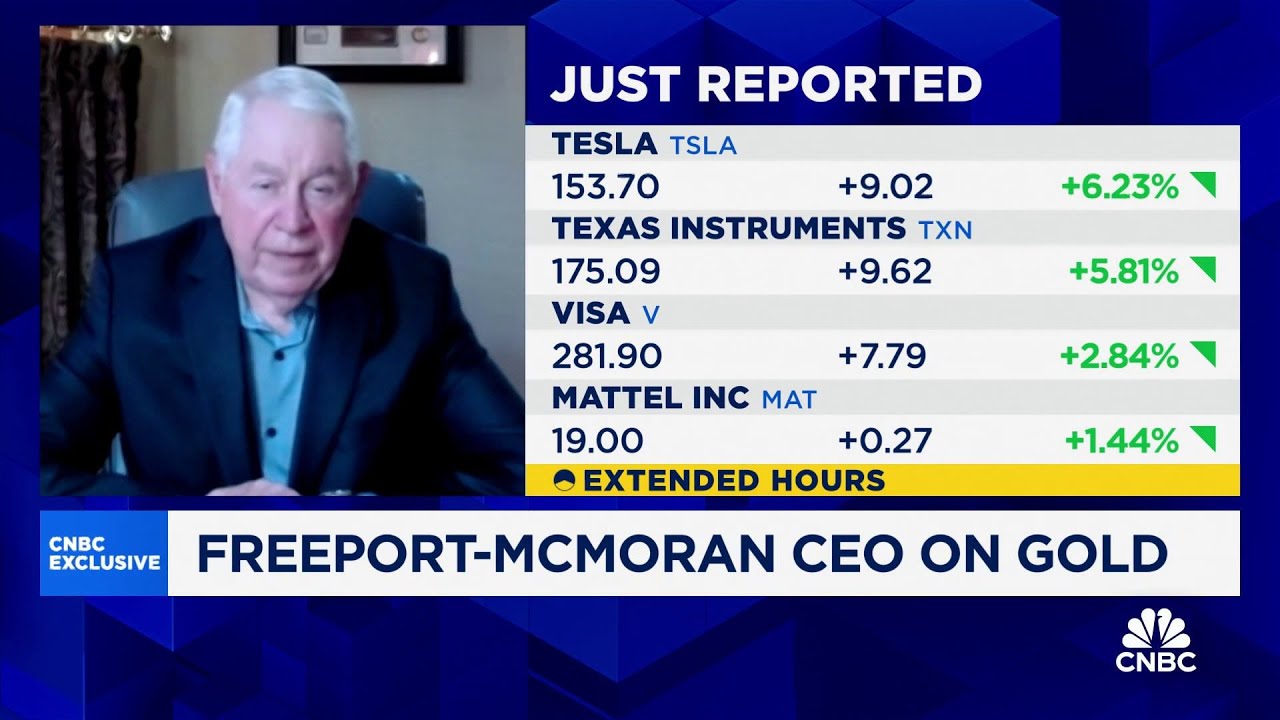 I've never been more enthusiastic on the outlook for copper, says Freeport-McMoRan CEO