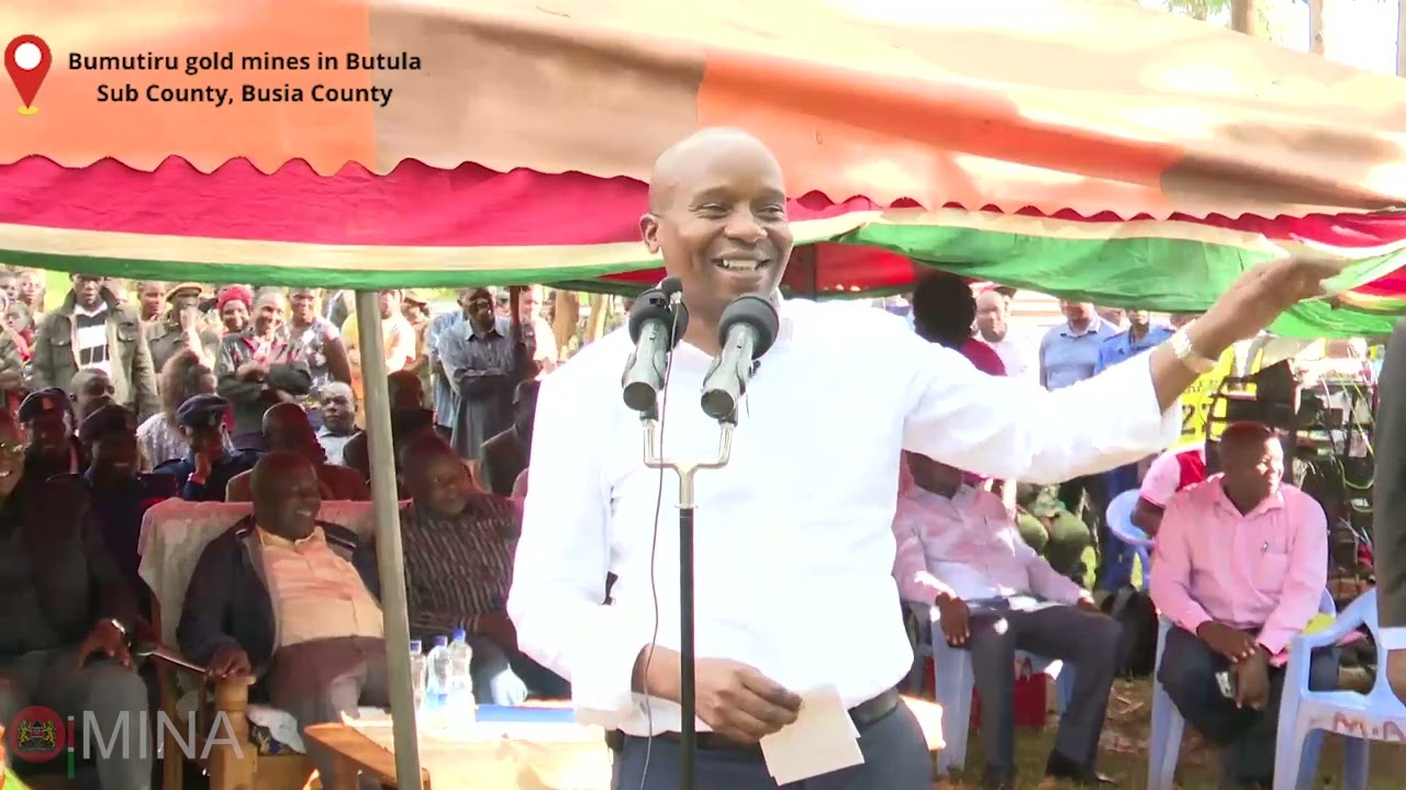 Bumutiru gold mines in Butula Sub County, Busia County