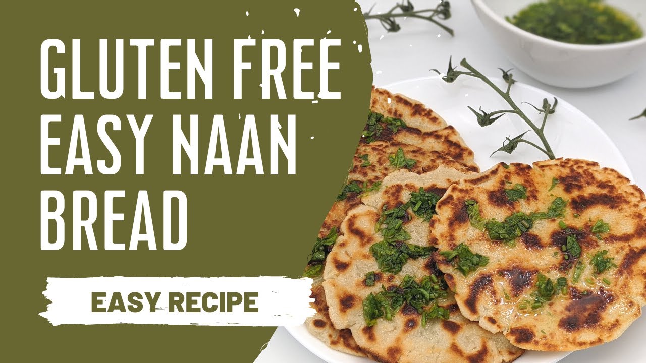 QUICK⏱️ HOMEMADE GLUTEN FREE NAAN BREAD - No Yeast❌ | No Oven❌