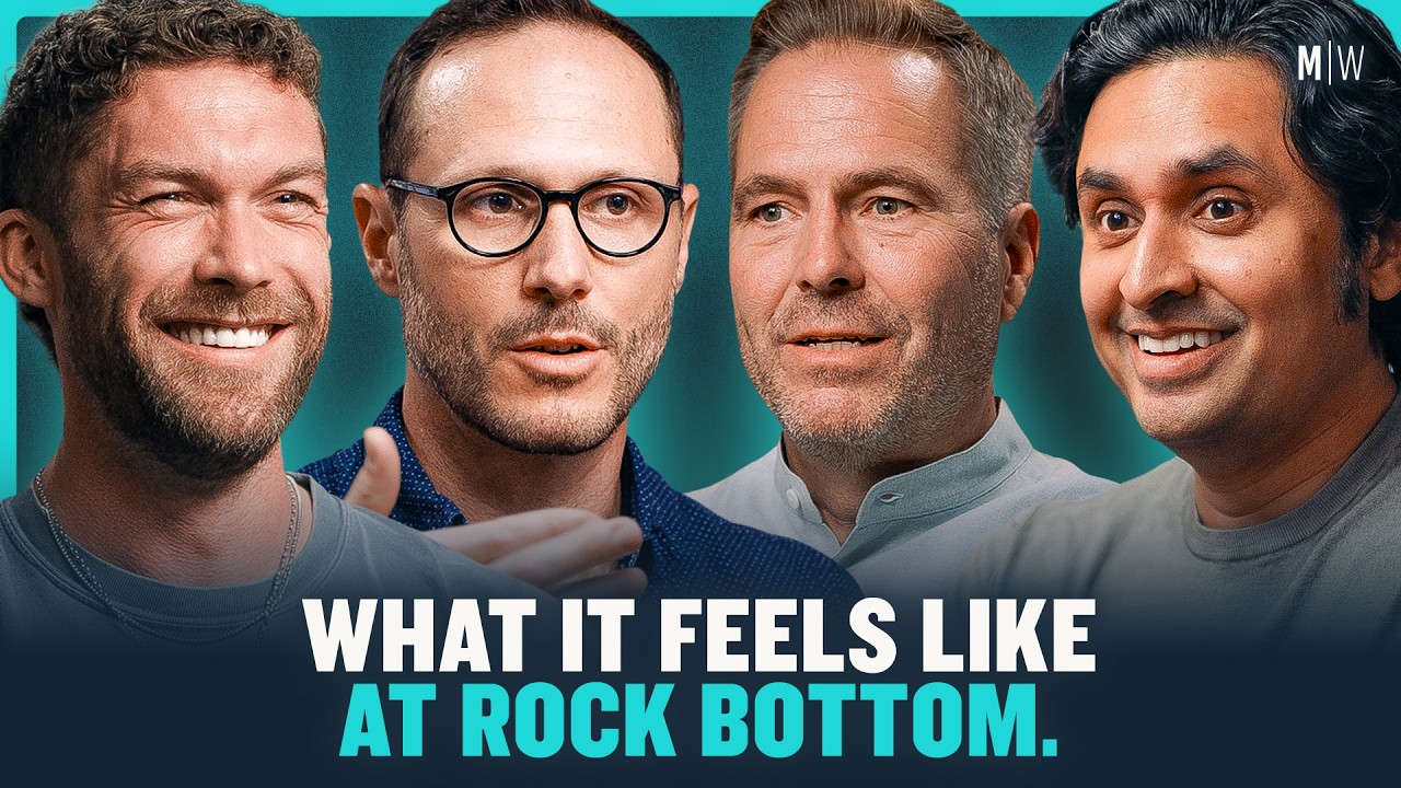 How To Rebuild Your Life From Rock Bottom - Dr K, Joe Hudson & Connor Beaton