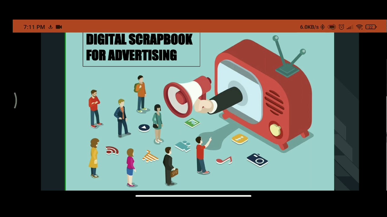 advertising e scrap book by SYBCOM Neeraj