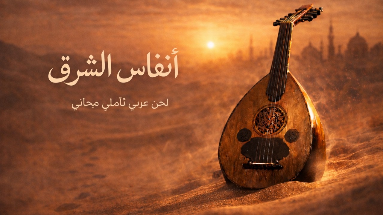 أنفاس الشرق | لحن عربي تأملي مجاني - كاريوكي وتوزيعات عربية دون كلمات