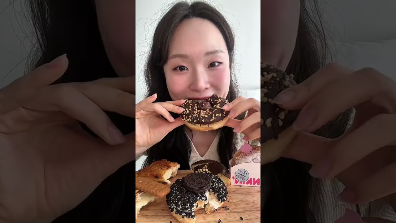 Mukbang Sweet Donut ✨️😋 