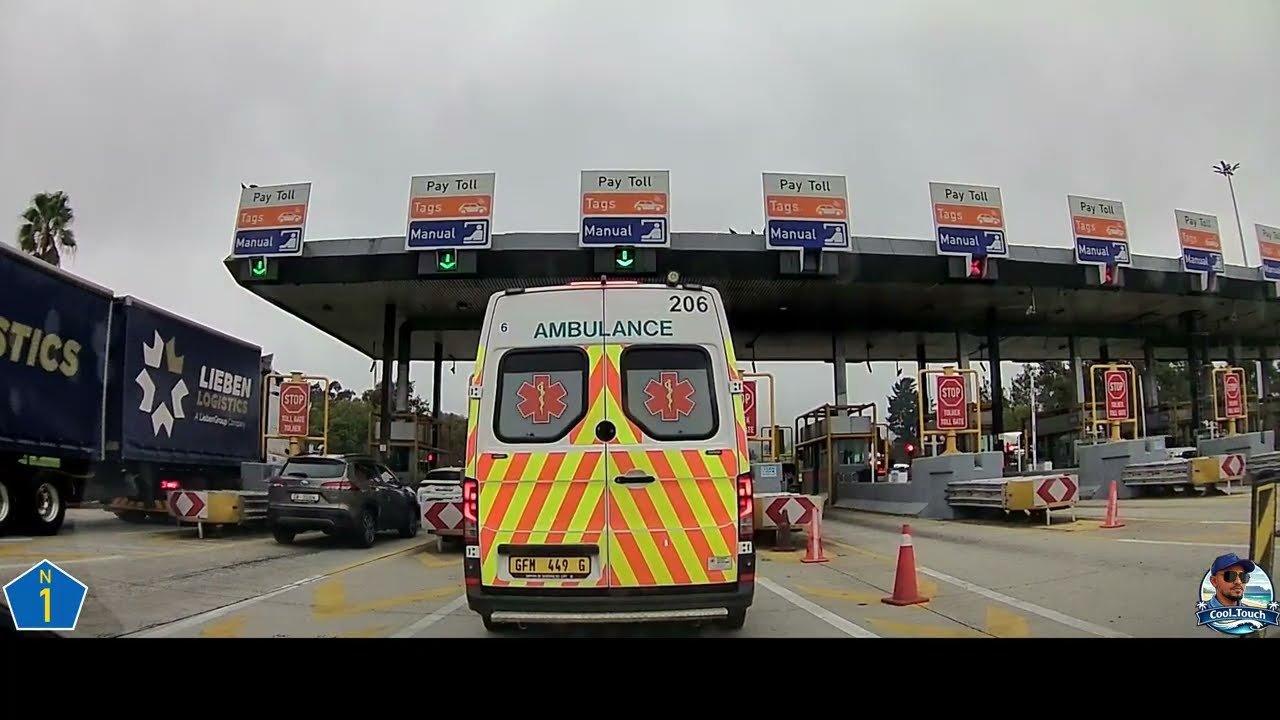 A peaceful drive from the Cape Winelands through the Huguenot Tunnel on the N1. [Dash Cam]