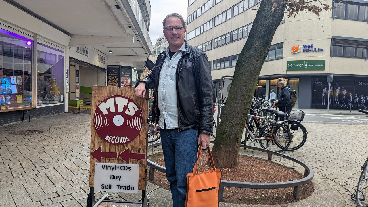 Moin MTS Records OLDENBURG Plattenladen Besuch