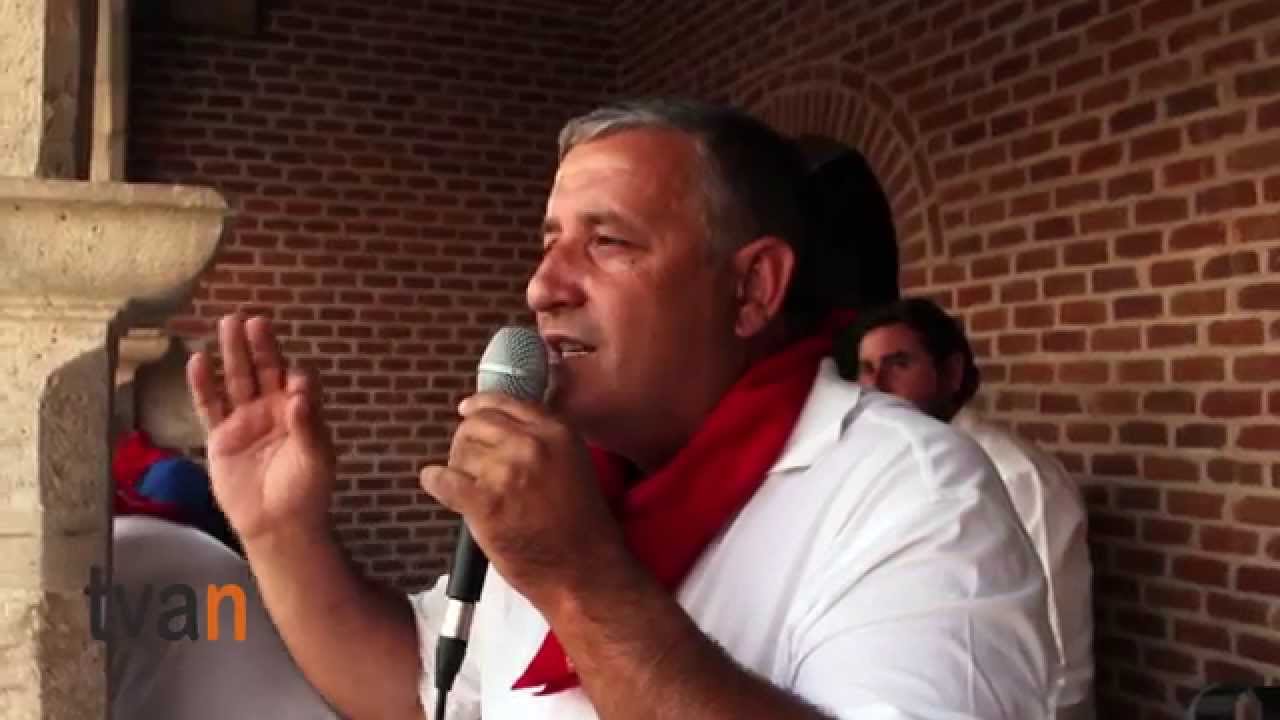 Pregón de fiestas Alcazarén 2014