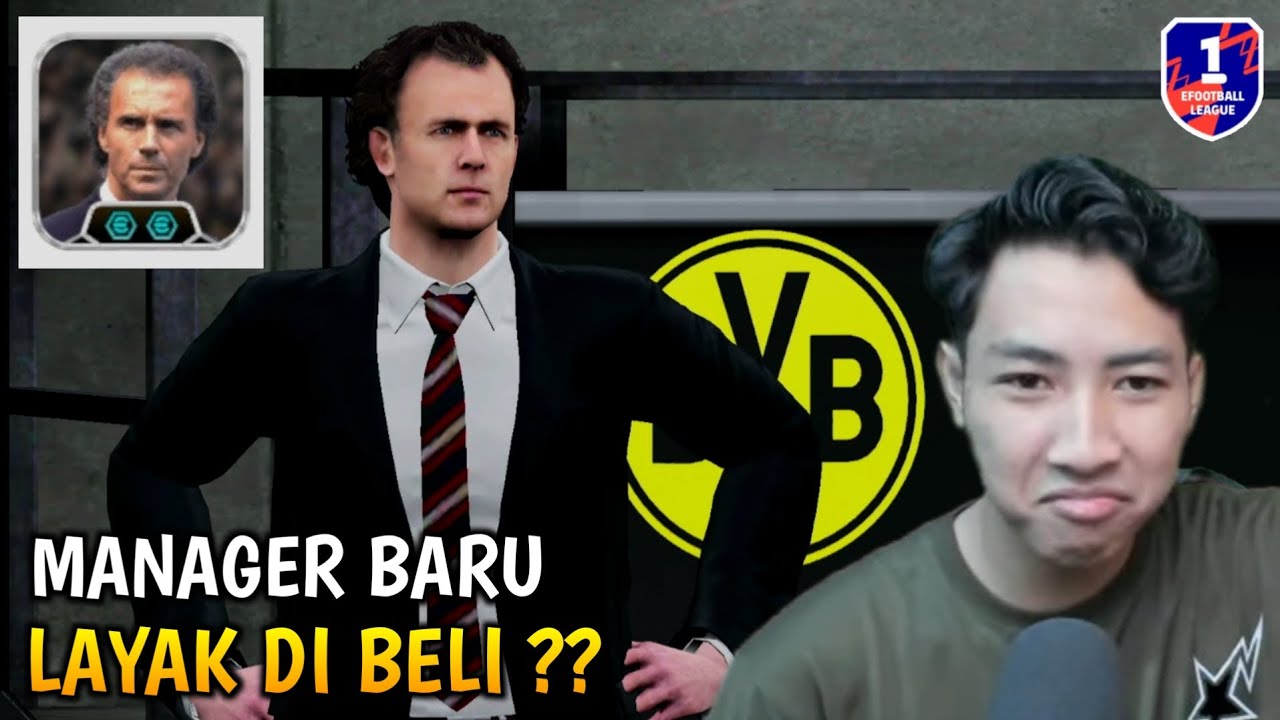 Lebih Bagus dari Capelo? 😱 REVIEW MANAGER BECKENBAUER eFootball 2026 Mobile