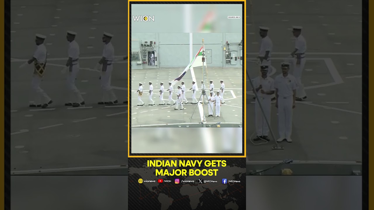 PM Modi Commissions Three Indigenous Naval Warships In Kolkata | WION Shorts