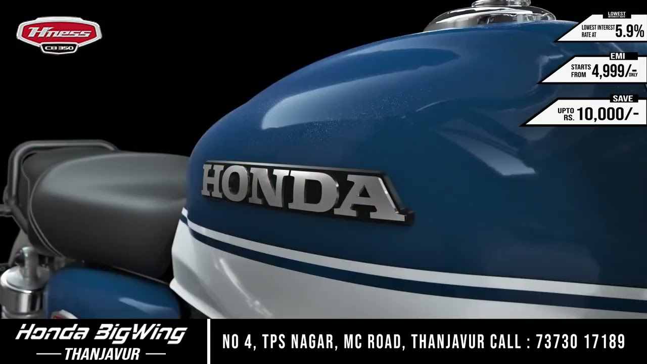 𝗛𝗼𝗻𝗱𝗮 𝗕𝗶𝗴 𝗪𝗶𝗻𝗴 - 𝗧𝗵𝗮𝗻𝗷𝗮𝘃𝘂𝗿 !!