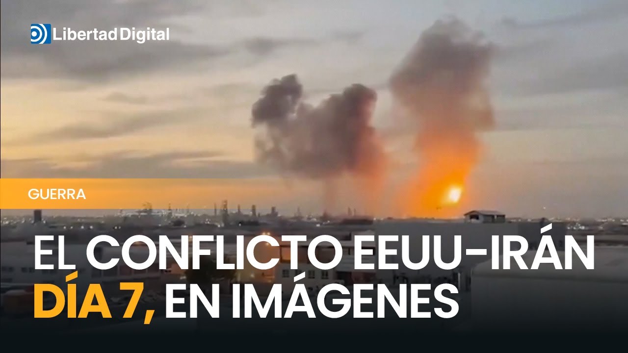 CONFLICTO EEUU-IR&Aacute;N: d&iacute;a 7, en im&aacute;genes
