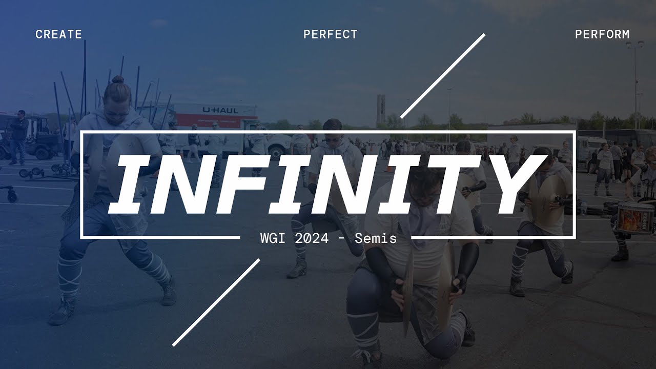 Infinity Cymbal Line 2024 / WGI Semis / In the Lot with Seavine
