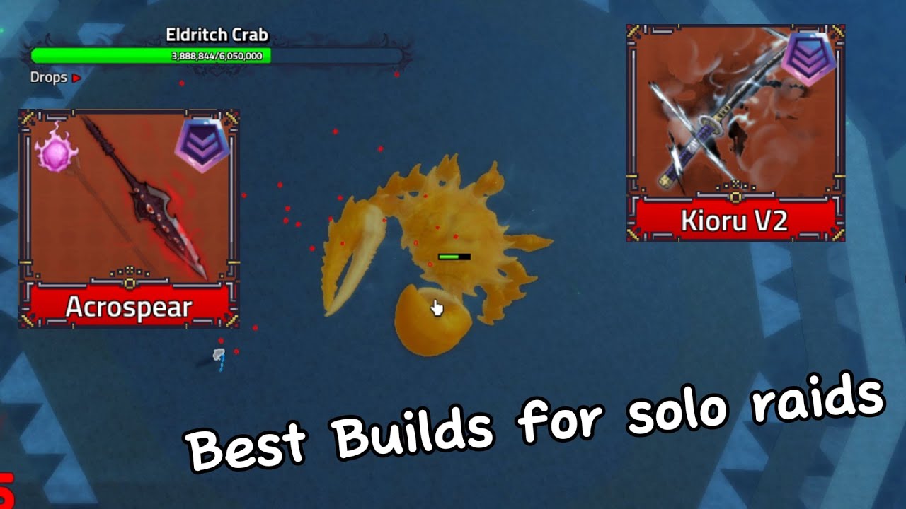 This builds are the BEST for EVERY RAID in King Legacy Update 7!