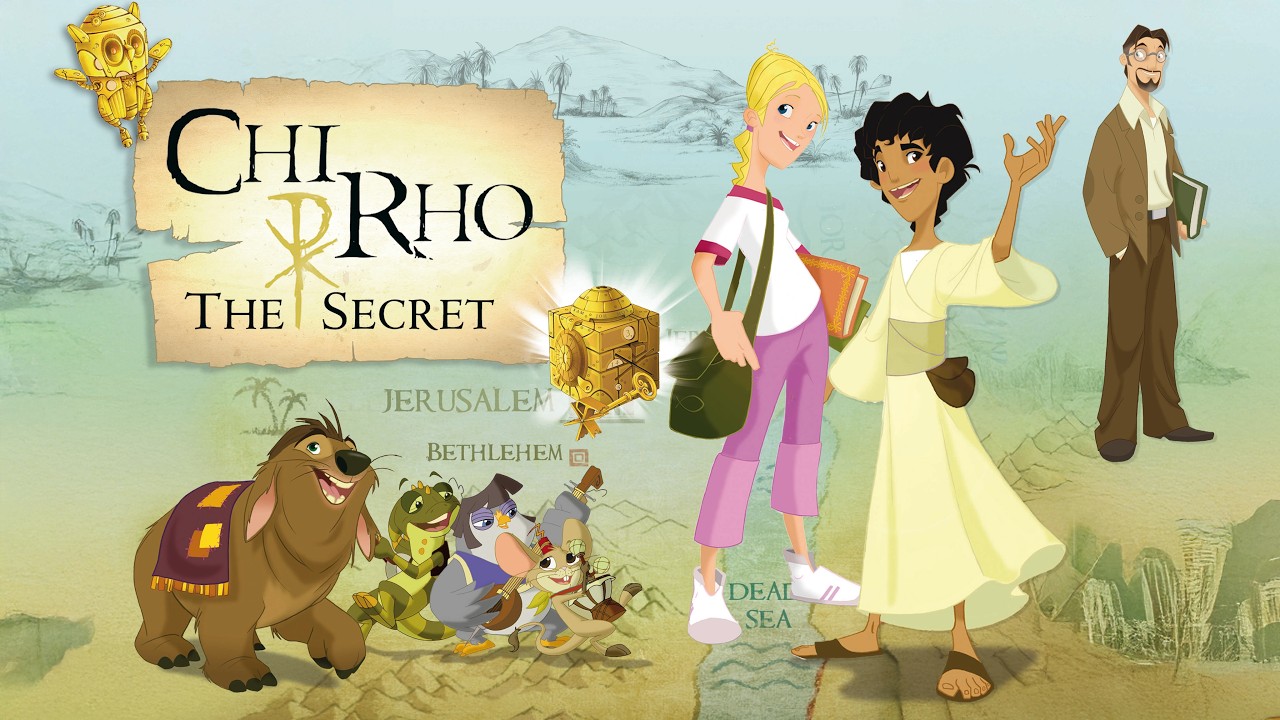 Chi Rho - the Secret | Full Family Movie | Animated Time-Travel Adventure