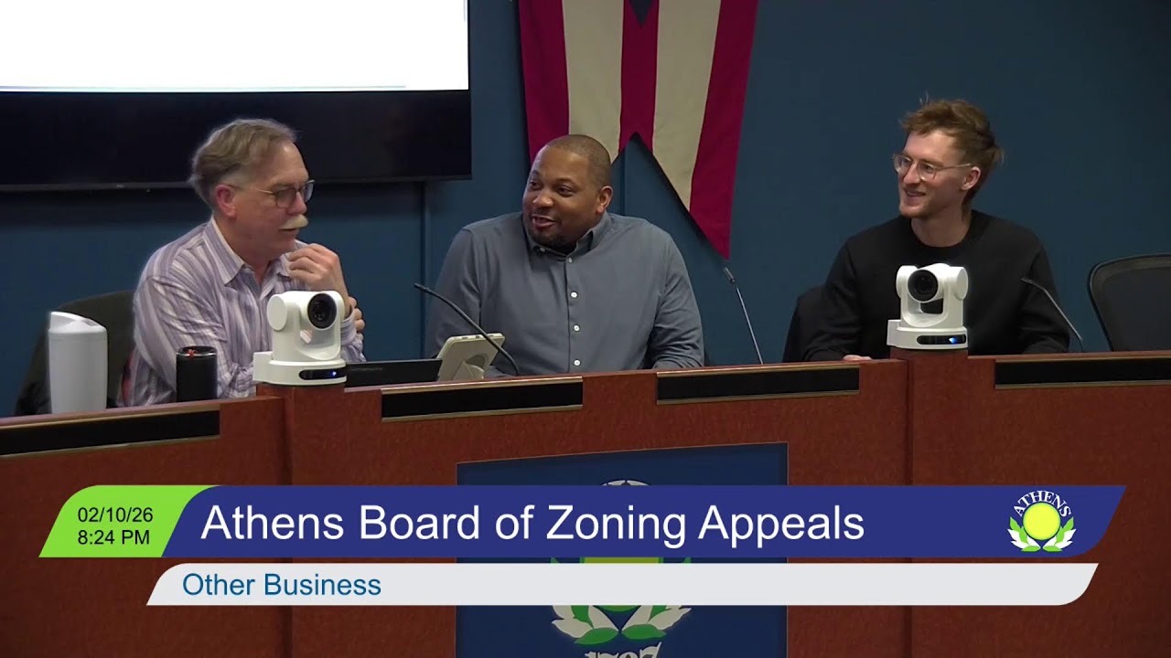 Athens Board of Zoning Appeals - February 10, 2026