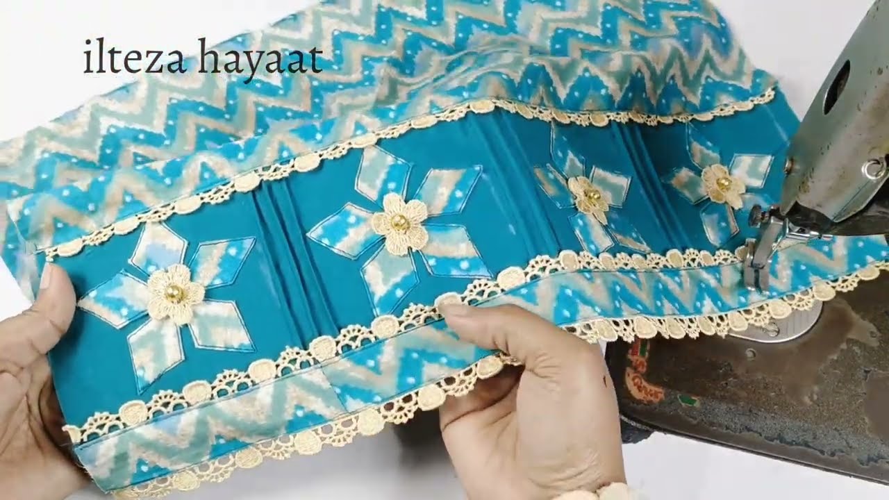 Chhote Suit Ki Length Badhane Ka Stylish Daman Design | Easy Stitching Tutorial 