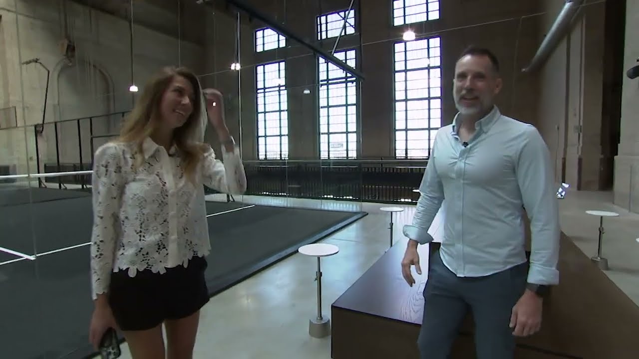 Ballers creates an epic social sports venue in historic building