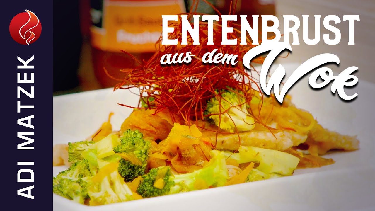 Entenbrust aus dem Wok