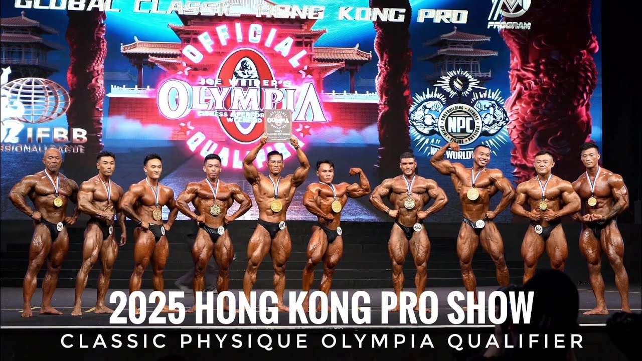 2025.09.07 Olympia Qualifier Hong Kong Pro Show Classic Physique