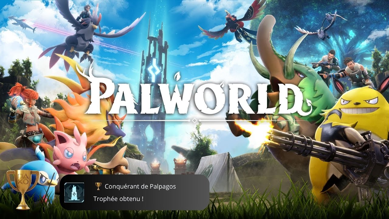 Troph&eacute;e Palworld - Conqu&eacute;rant de Palpagos [29/32]