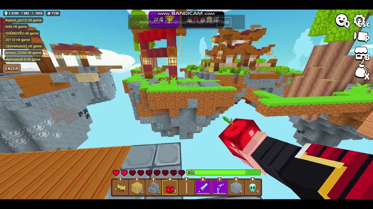 Minefun.io_#skywars speed runnnnnn