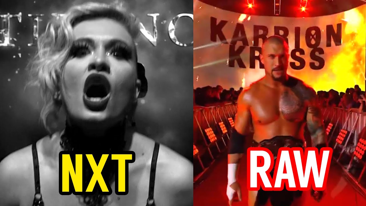 Comparing Karrion Kross' NXT & Raw Entrances
