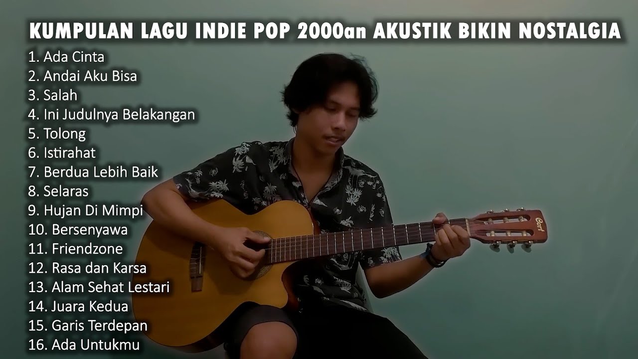 Playlist 🖤🎧 | Kumpulan Lagu Indie Pop 2000an Akustik Bikin Nostalgia