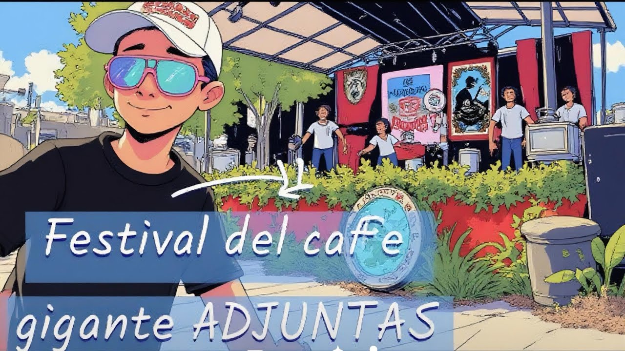 Llegué al   Festival del Café gigante de ADJUNTAS 2026  esto está bueno 