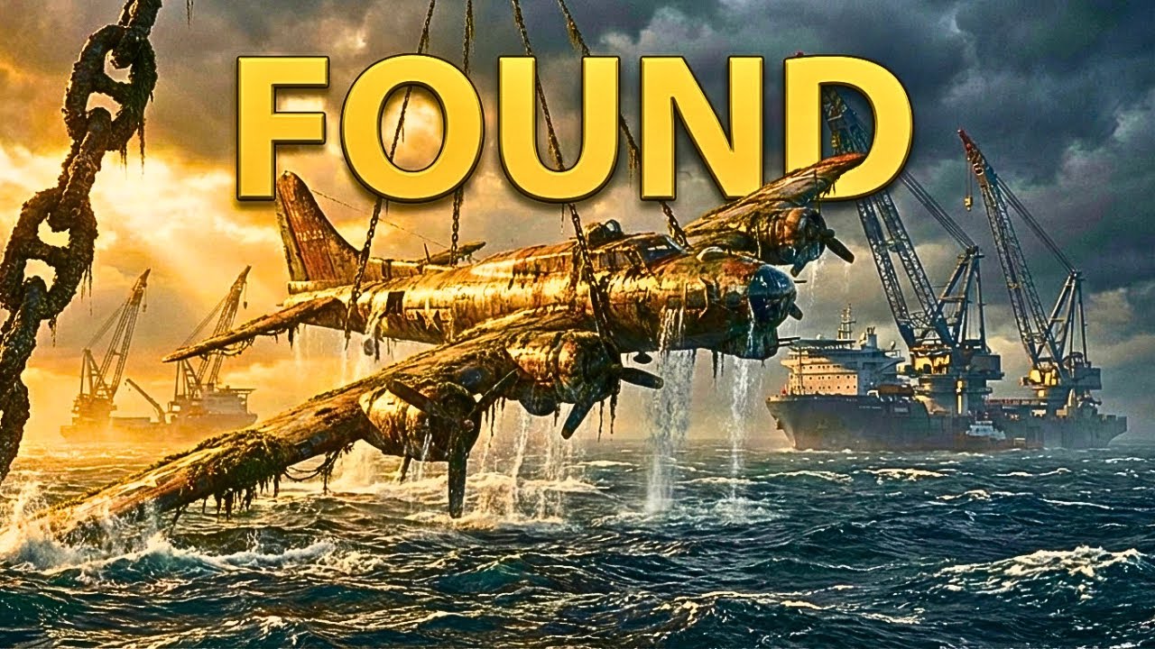 Pearl Harbor Secret: Mega Cranes Raise a Legendary 1941 Flying Fortress from 120ft Deep