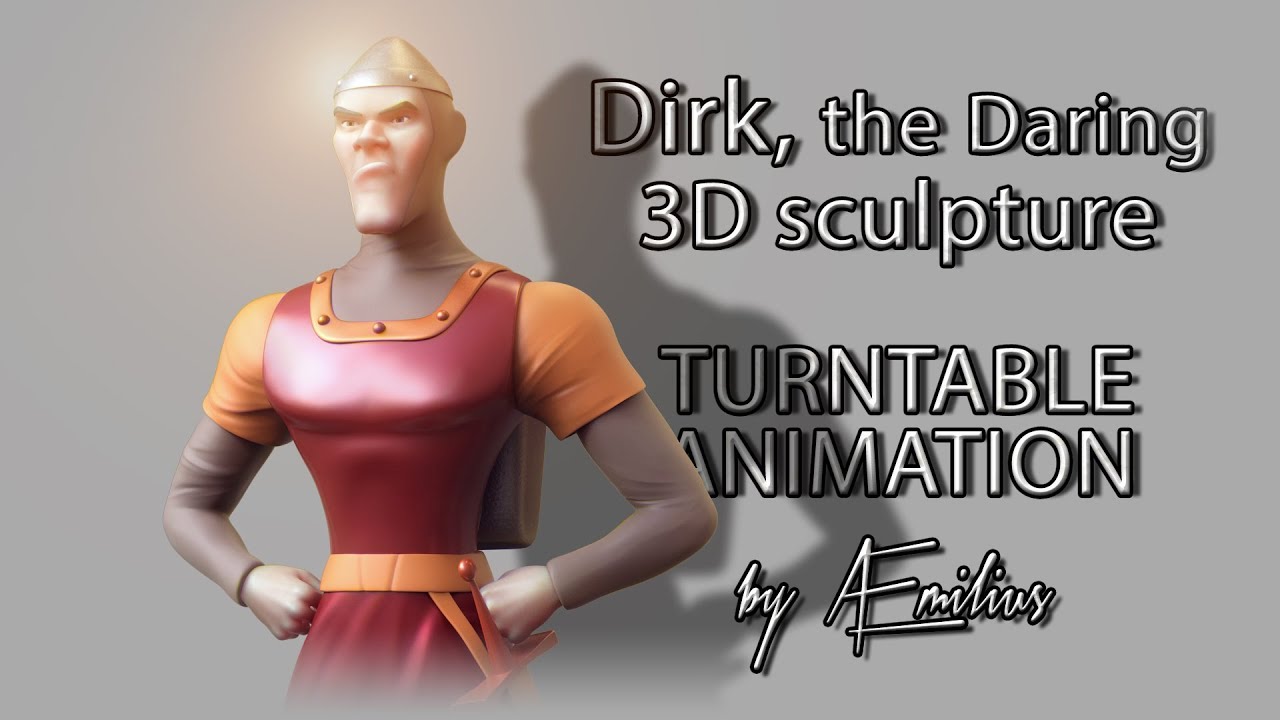 Dirk, the Daring (Daily Sculpting Challenge 2019 - Day 2)