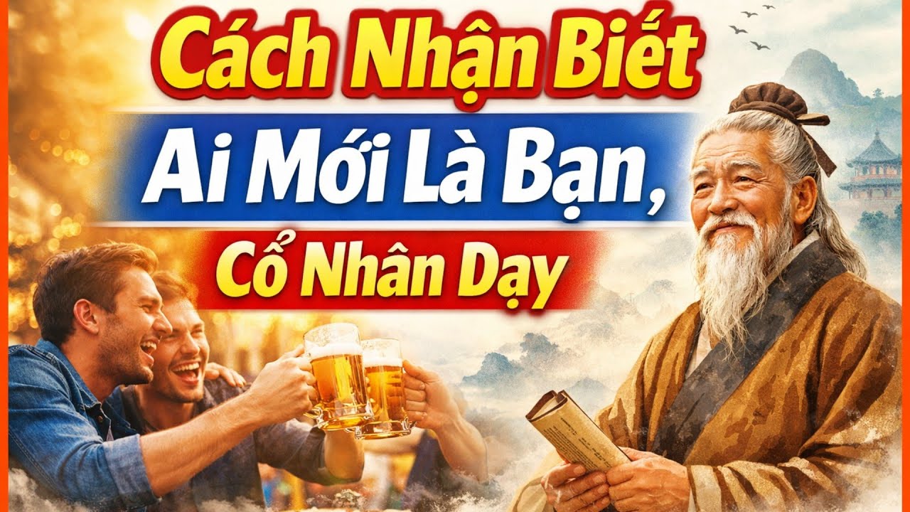 Cổ Nhân Cách Phân Biệt Bạn Và Bè: Thước Đo Đạo Gia Để Không Kết Giao Nhầm Người