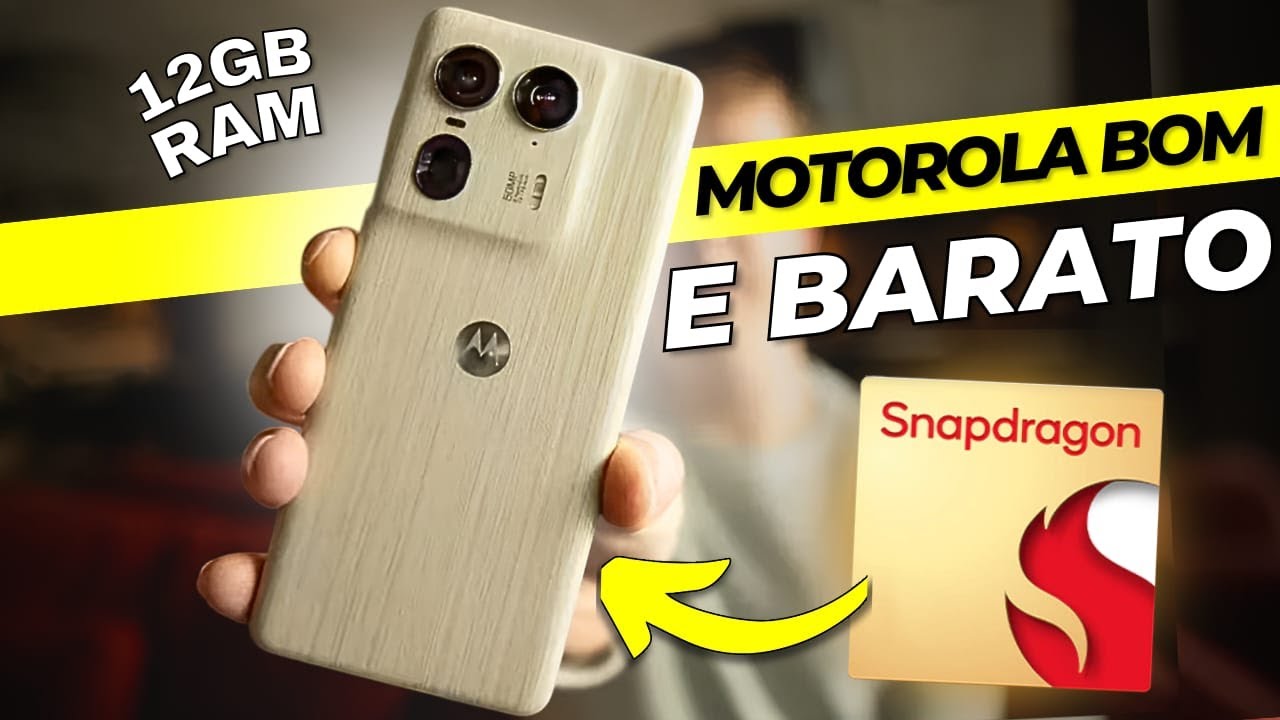 TOP 7 MELHORES Celulares MOTOROLA CUSTO-BENEFÍCIO em 2025!!! - BOM e BARATO