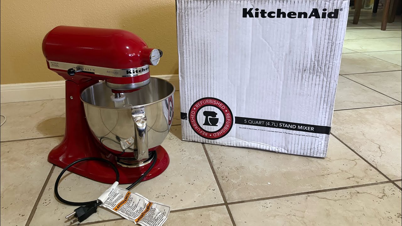 KitchenAid 5 Quart Stand Mixer (Refurbished)