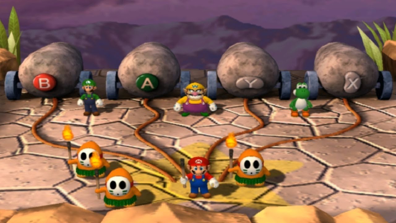 Mario Party 4 - All 1-vs-3 Minigames