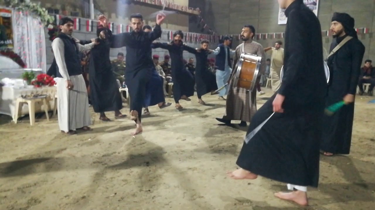 جوبي حفلة حي الضباط مع الفنان نادر الحلبوسي فصل أنور الفهداوي