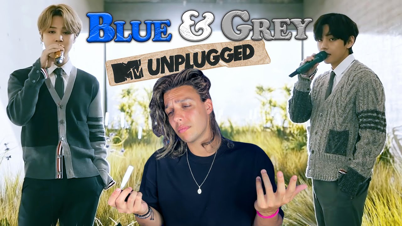 ESTO ES UNA PELICULA | Reacciono / Analizo a BLUE & GREY - BTS en VIVO MTV Unplugged | Fede Sicaro
