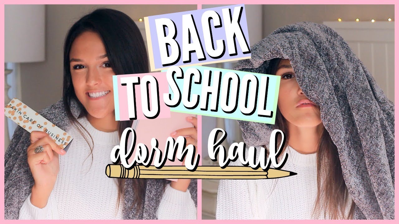 HUGE College Dorm/Apartment Haul 2017 || Danielle Jordan