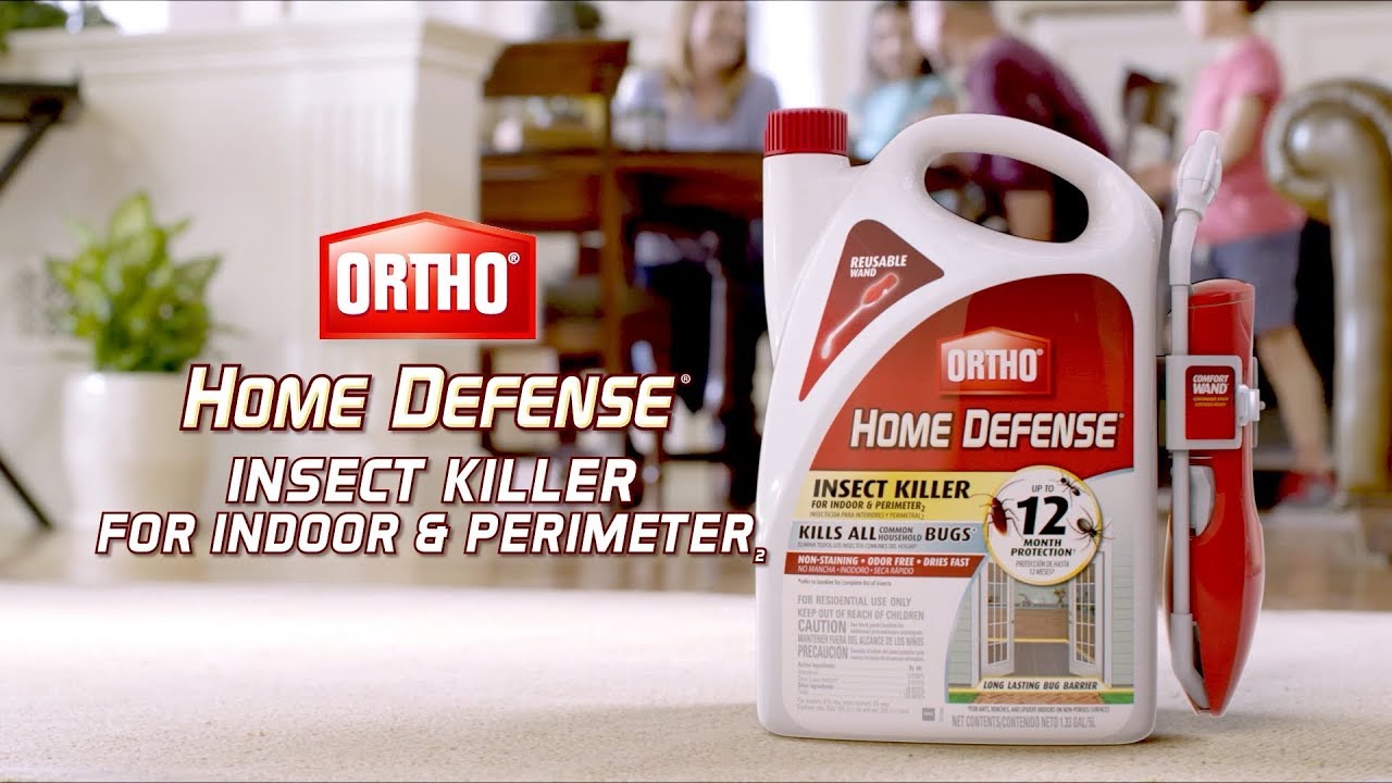 How to Kill and Protect Against Insects Indoors Using Ortho&reg; Home Defense with Comfort Wand